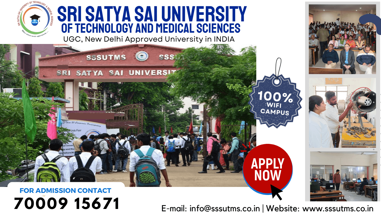 SSSUTMS best univeristy